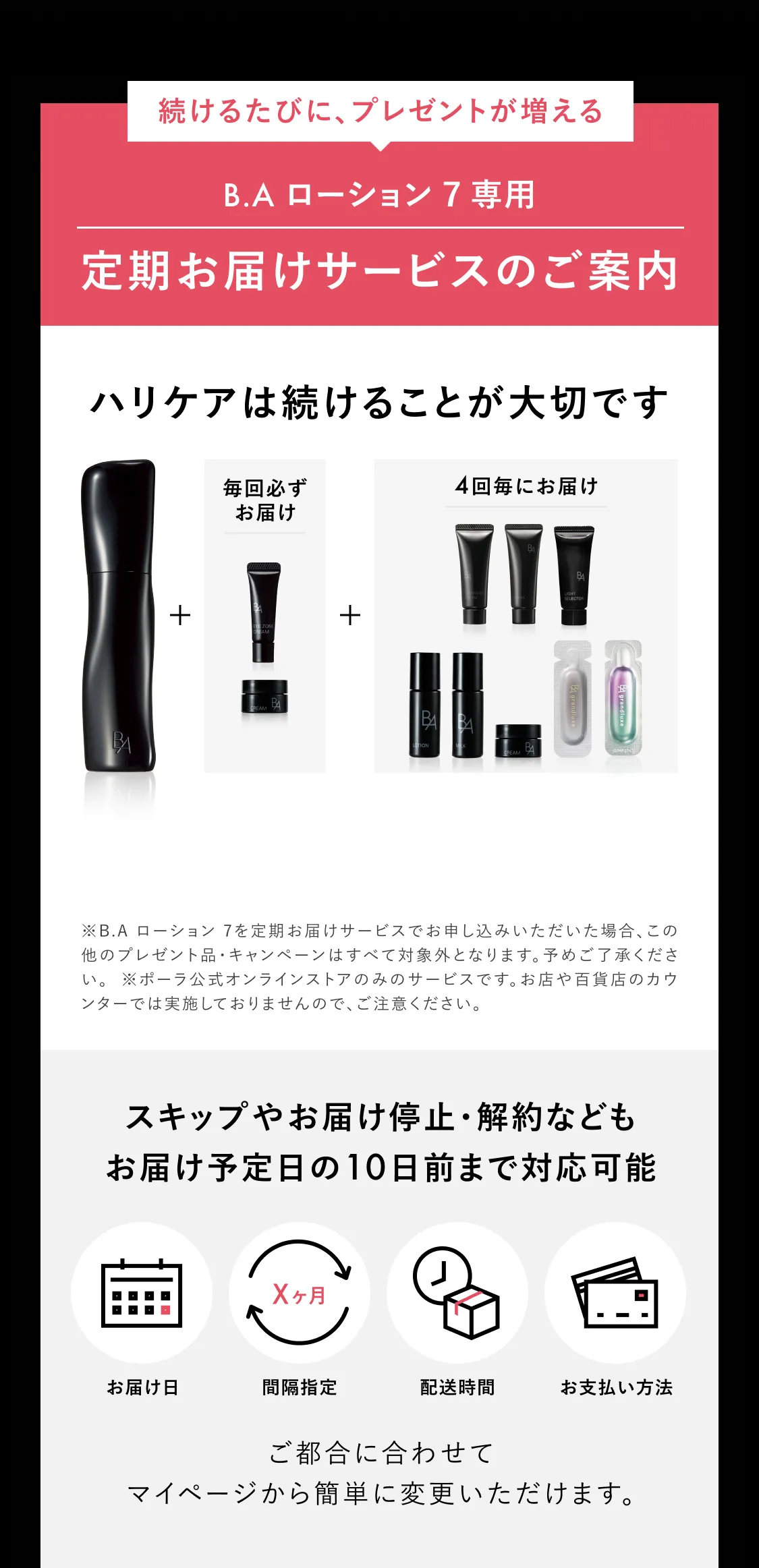 選べるメインアイテム 4品きっとのメインアイテムは、お好きな商品に変更いただけます。