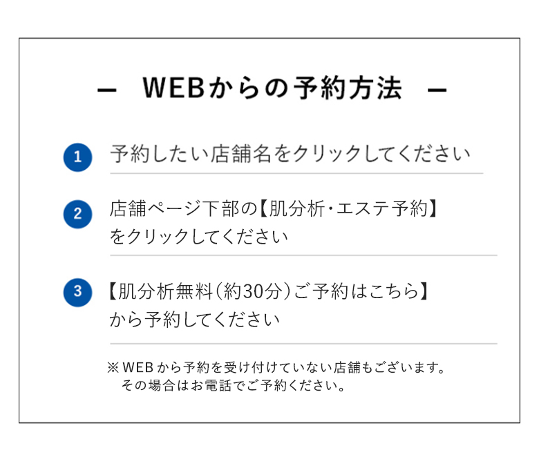 WEBからの予約方法