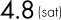 4.8(sat)