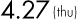 4.27(thu)