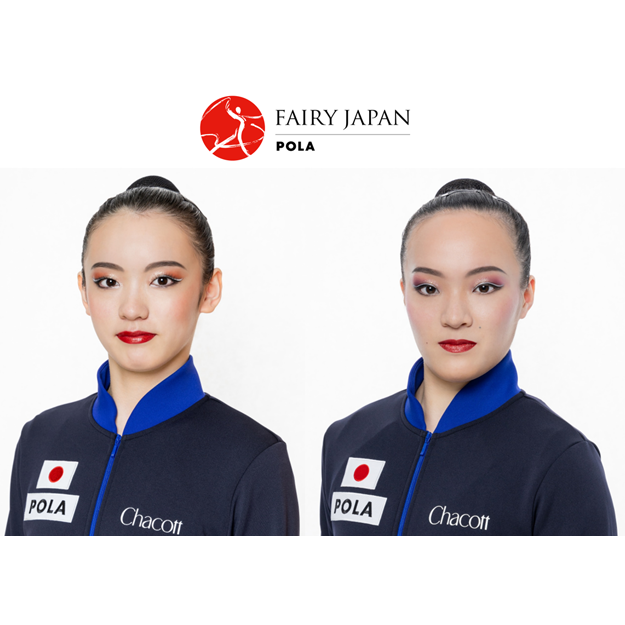 新体操日本代表「フェアリー ジャパン POLA」個人選手2024年新メーク『Japan Beauty　月白（つきしろ）メーク』が決定