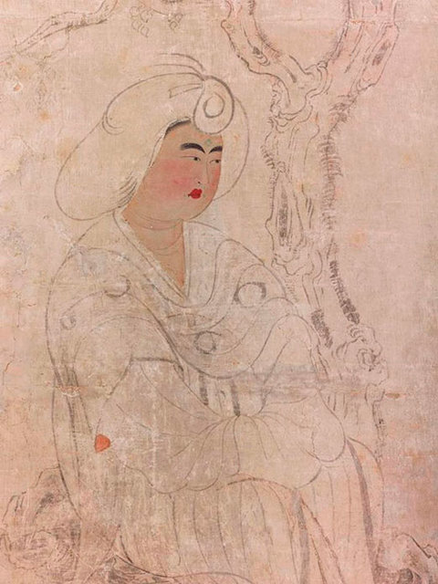 鳥毛立女屏風(正倉院宝物) (3361)