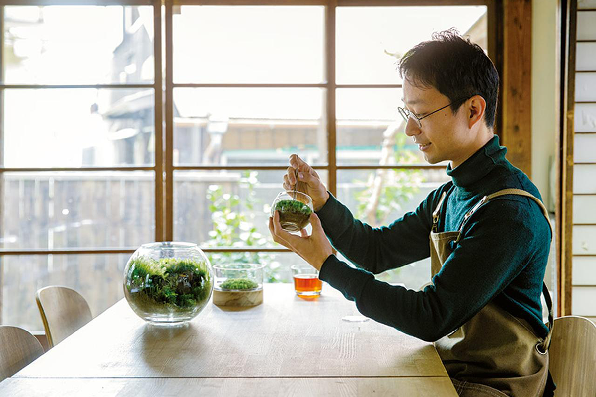 苔テラリウム作家・園田純寛さん