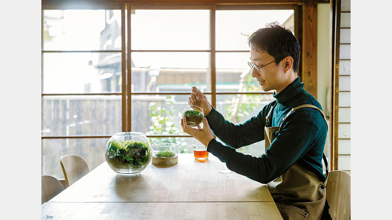 苔テラリウム作家・園田純寛さん