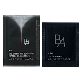 B.A ライト セレクター&B.A クリームセット【各1回分】