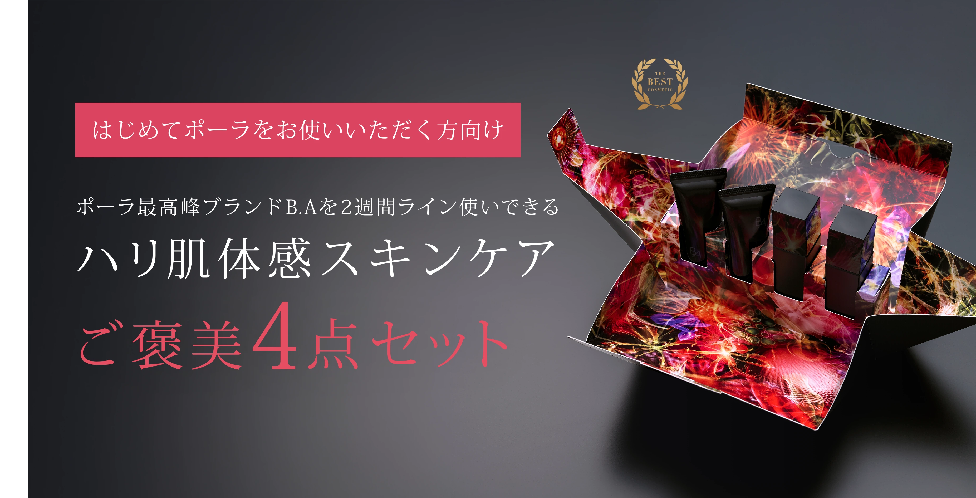 B.A」をラインで2週間体感できるB.A ベーシックセット | ポーラ公式