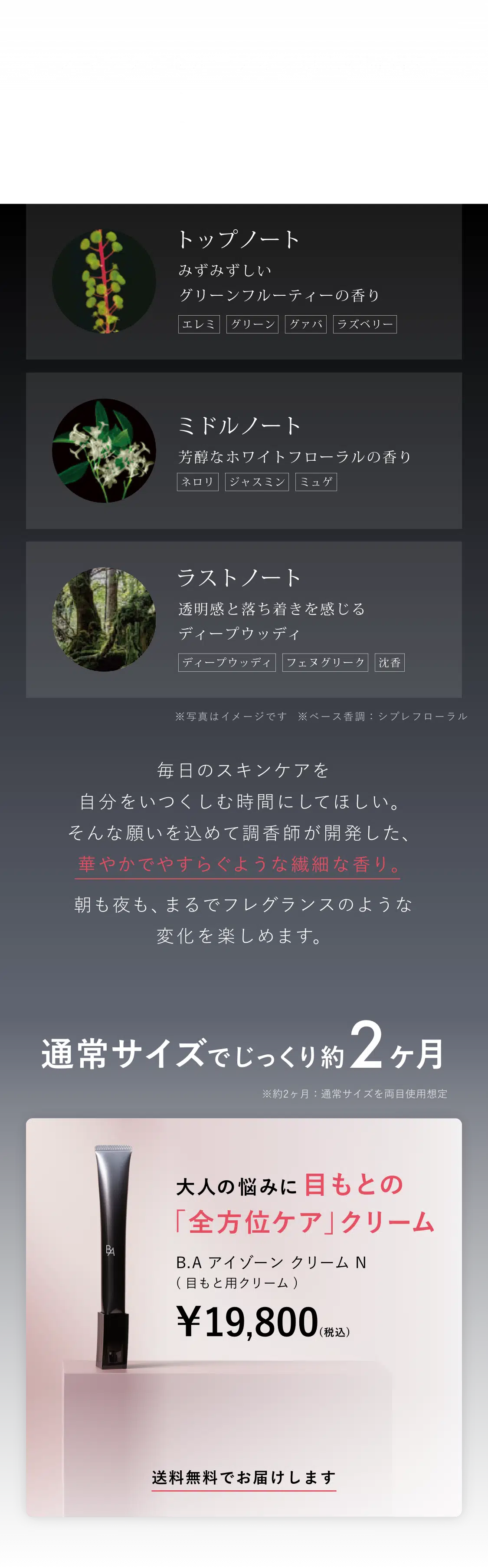 スキンケアをルーティン以上の時間にこだわったのは「香りの変化」