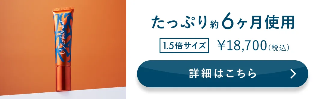 たっぷり約6ヶ月使用 1.5倍サイズ ￥18,700（税込） カートに入れる