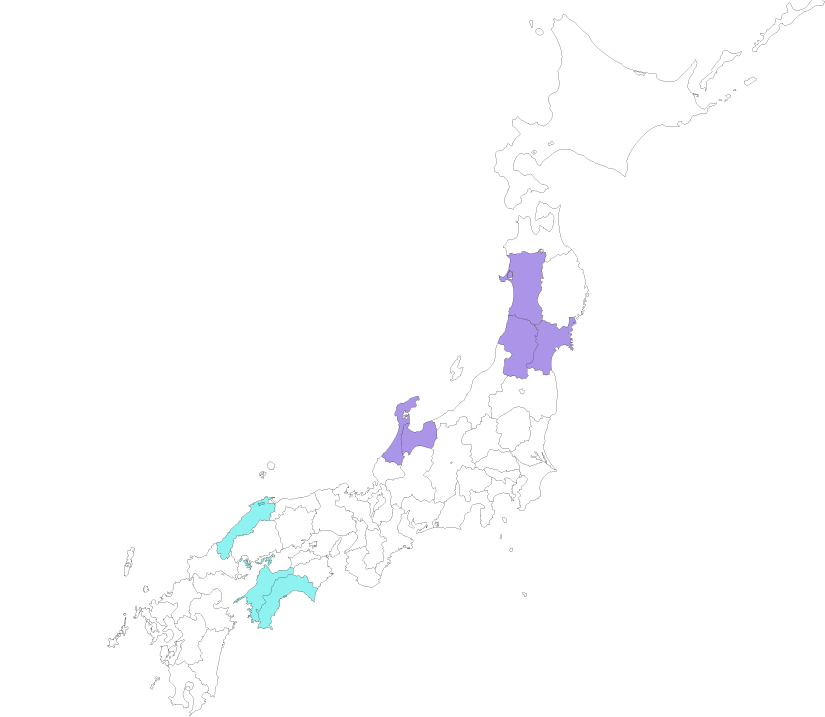 過去4年間の美肌県グランプリTOP10に3回以上入った都道府県