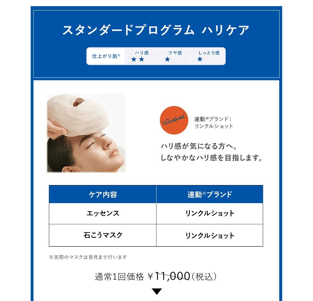 スタンダードプログラム ハリケア